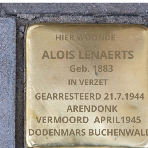 Struikelsteen Aloïs Lenaerts